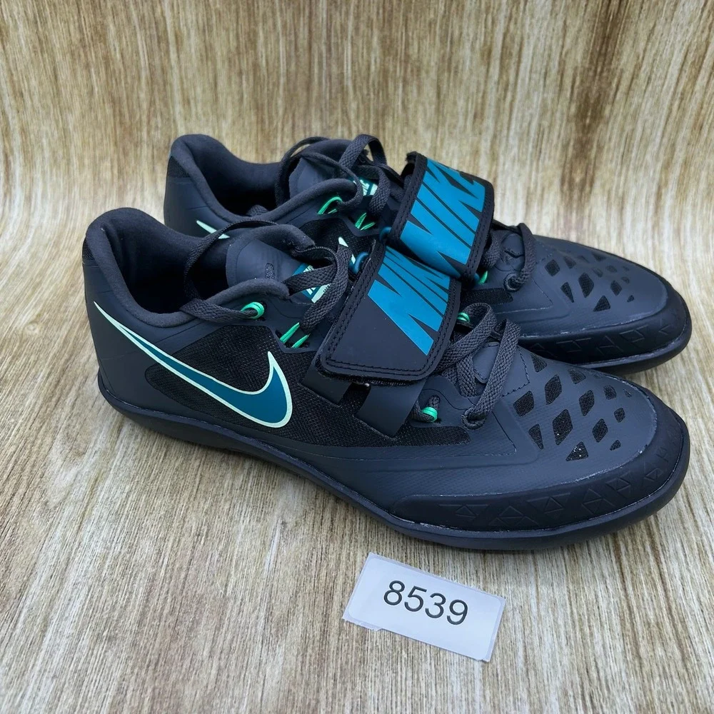 Nike‎ Zoom Rival SD 4 Men's 5.5 Track Field Throwing Shoes Black Blue HQ3487-001